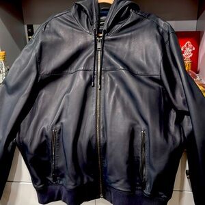 Men’s real leather jacket